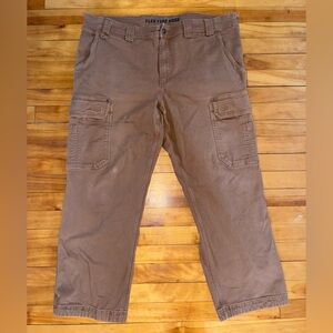 Duluth Trading Co. Men’s Flex Fire Hose Relaxed Fit Cargo Work Pant 42x30 Tan